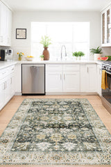 100% Polyester Vintage  Indoor Area Rug