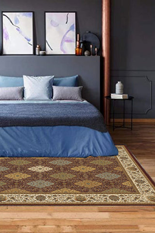 100% Polypropylene Vintage  Indoor Area Rug
