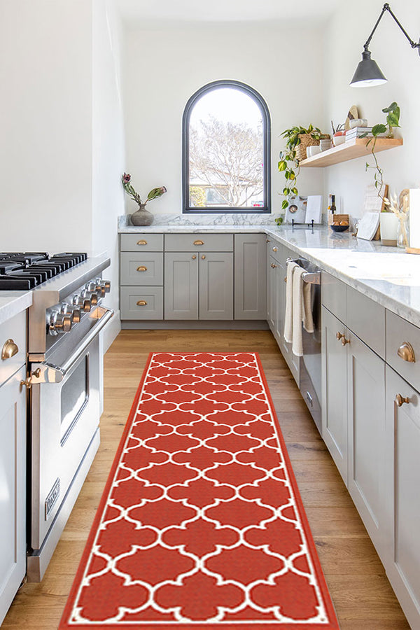100% Polypropylene Vintage  Indoor/Outdoor Area Rug