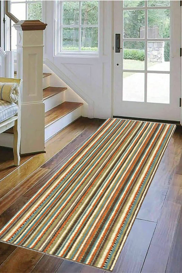 100% Polypropylene Vintage  Indoor/Outdoor Area Rug