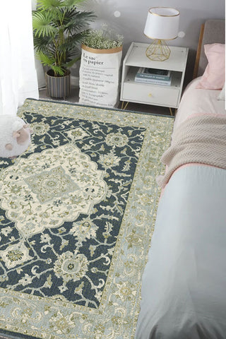 100% Polyester Rectangle Shape Indoor Area Rug