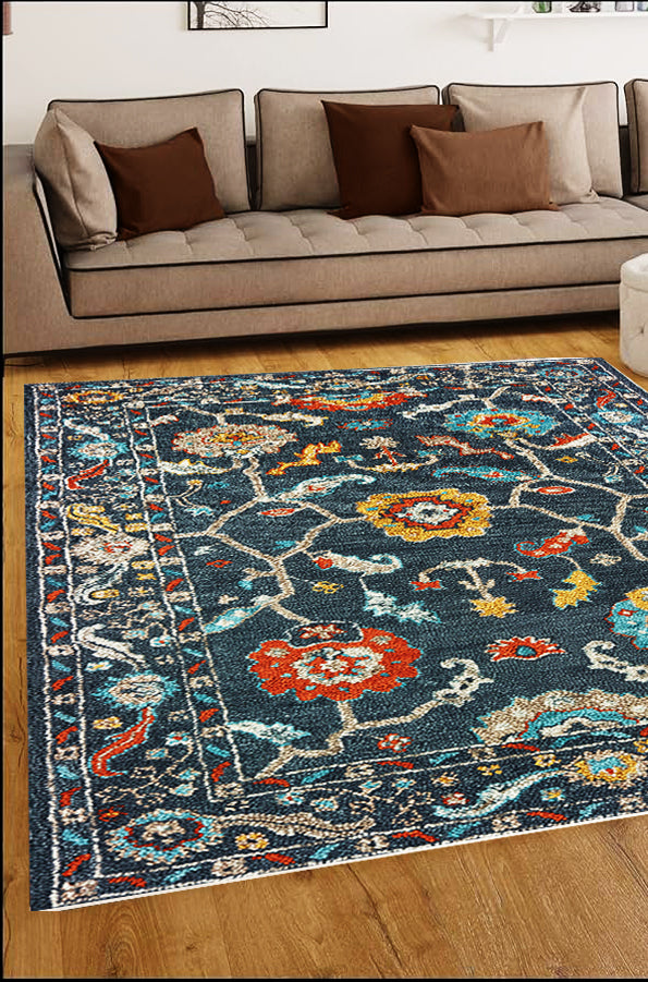 100% Polyester Rectangle Shape Indoor Area Rug