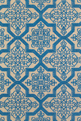100% Polypropylene Vintage  Indoor/Outdoor Area Rug