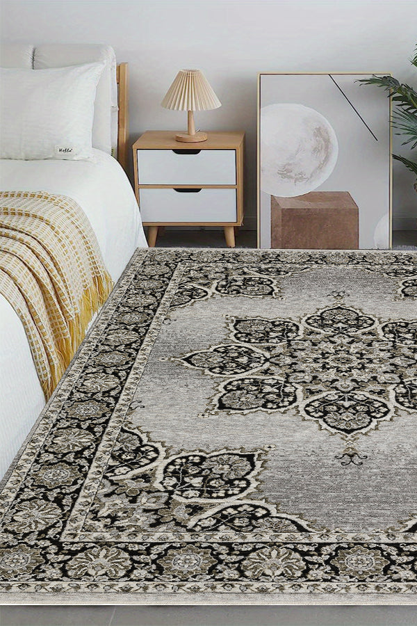 100% Polyester Rectangle Shape Indoor Area Rug