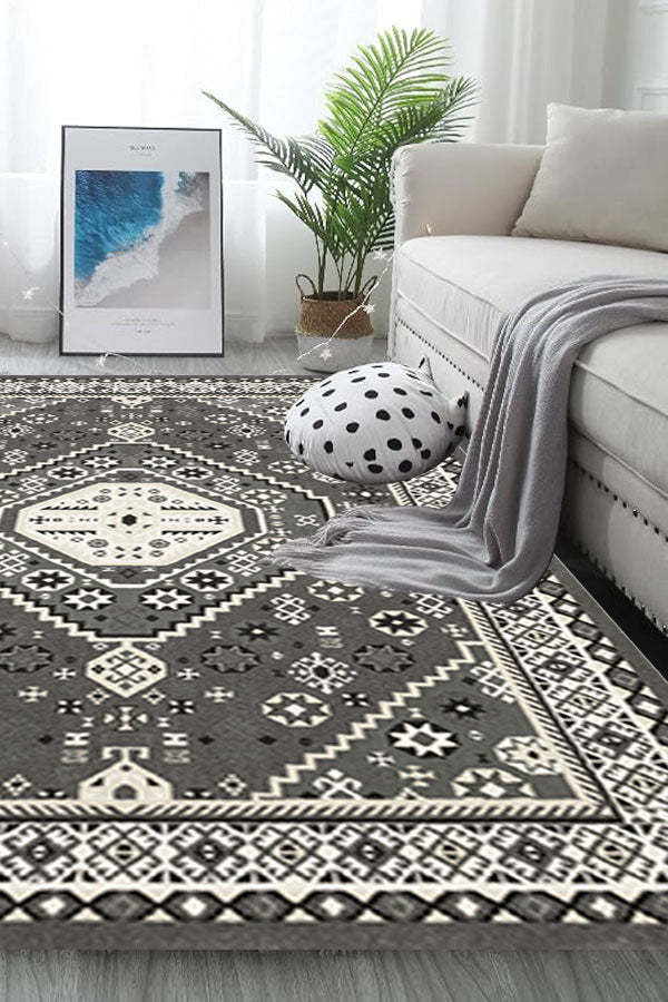 100% Polyester Rectangle Shape Indoor Area Rug