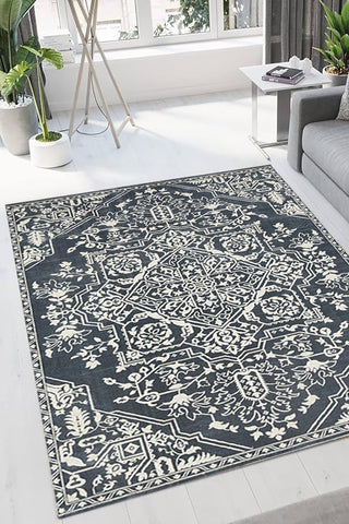 100% Polyester Vintage  Indoor Area Rug