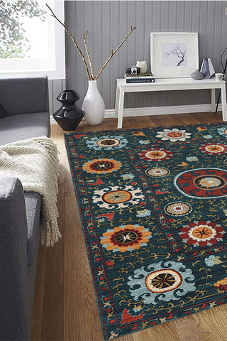 100% Polyester Rectangle Shape Indoor Area Rug