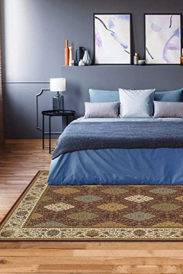 100% Polypropylene Vintage  Indoor Area Rug