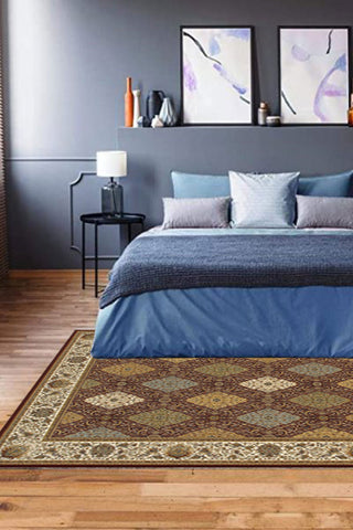 100% Polypropylene Vintage  Indoor Area Rug