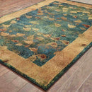 Kharma Blue / Gold Indoor Area Carpet AR7444