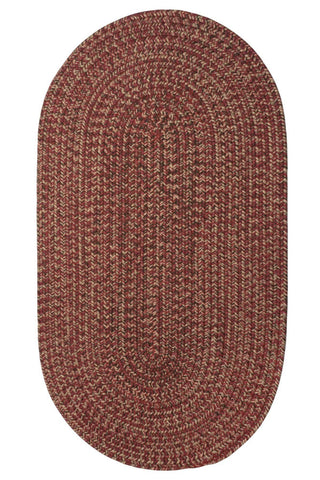 Stockton Dark Red Area Rug