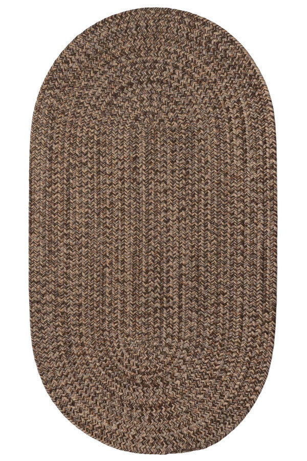 Stockton Dark Brown Area Rug