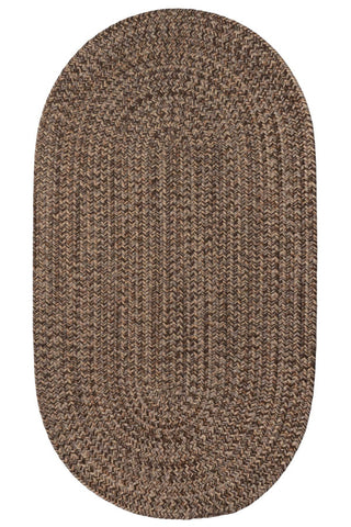 Stockton Dark Brown Area Rug