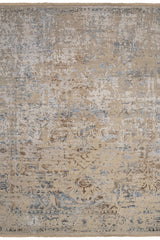 Carrara Beige Blue Area Rug