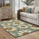 Montego Blue Living Room Carpet AR7643