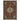 Aberdeen 4151R Red/Blue Indoor Area Rug, Vintage Medallion, Short Fringe