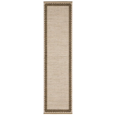 Oriental Weavers Acacia ACA02 Beige and Brown Hallway Runner Traditional Runner Rug - 2'6" x 10'