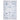 Oriental Weavers Addison ADD02 Ivory and Blue Medium Living Room Rug Polyester Area Rug - 5' x 7'