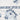 Oriental Weavers Addison ADD02 Ivory and Blue Large Seating Area Rug Medallion Area Rug - 6'7" x 9'2"