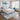 Oriental Weavers Addison ADD05 White and Blue Extra Large Room Anchor Polyester Area Rug - 9'10" x 12'