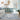 Oriental Weavers Addison ADD05 White and Blue Extra Large Room Anchor Polyester Area Rug - 9'10" x 12'