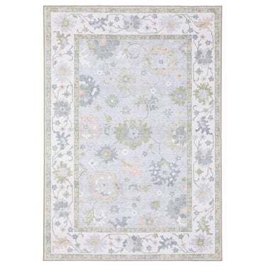 Oriental Weavers Addison ADD06 Blue and Green Extra Large Room Anchor Polyester Area Rug - 9'10" x 12'