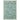 Oriental Weavers Addison Blue ADD08 Teal and Green Small Entryway Accent Medallion Area Rug - 2' x 3'