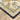 Oriental Weavers Alfresco 28406 Blue and Gold Compact Bedroom Accent Wool Area Rug - 3'6" x 5'6"