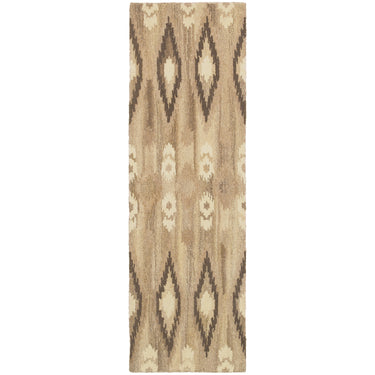 Oriental Weavers Anastasia 68001 Beige and Ivory Hallway Runner Abstract Runner Rug - 2'6" x 8'