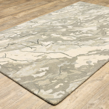 Oriental Weavers Anastasia 68008 Beige and Ivory Extra Large Room Anchor Modern Area Rug - 10' x 13'