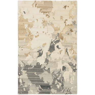 Oriental Weavers Anastasia 68009 Beige and Charcoal Oversized Dining Room Rug Wool Area Rug - 8' x 10'
