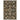 Oriental Weavers Andorra 2396B Brown and Multi Extra Large Room Anchor Medallion Area Rug - 10' x 13'2"