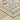 Oriental Weavers Andorra 2449B Ivory and Gold Large Seating Area Rug Medallion Area Rug - 6'7" x 9'6"