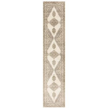 Oriental Weavers Andorra 298C0 Beige and Ivory Hallway Runner Traditional Runner Rug - 2'6" x 12'