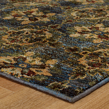 Oriental Weavers Andorra 6883C Blue and Gold Oversized Dining Room Rug Polypropylene Area Rug - 7'10" x 10'10"