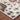 Oriental Weavers Andorra 7129A Stone and Multi Hallway Runner Medallion Runner Rug - 2'6" x 12'