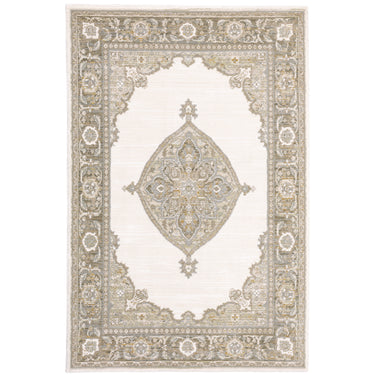 Oriental Weavers Andorra 7939D Beige and Tan Small Entryway Accent Traditional Area Rug - 1'10" x 3'2"