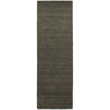 Oriental Weavers Aniston Black 27102 Charcoal Hallway Runner Modern Runner Rug - 2'6" x 8'