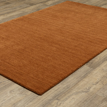 Oriental Weavers Aniston Orange II II 27118 Rust Medium Living Room Rug Wool Area Rug - 5' x 8'