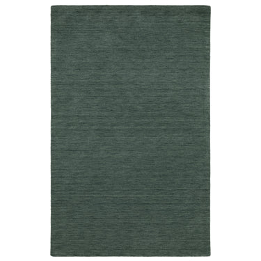 Oriental Weavers Aniston II II 27121 Teal Blue Large Seating Area Rug Solid Area Rug - 6' x 9'