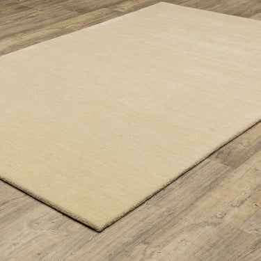 Oriental Weavers Aniston II II 27122 Beige Extra Large Room Anchor Solid Area Rug - 10' x 13'