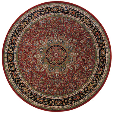 Oriental Weavers Ariana 116R3 Red and Blue Round Accent Polypropylene Round Rug - 8' Round