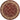 Oriental Weavers Ariana 117C3 Red and Ivory Round Accent Polypropylene Round Rug - 8' Round