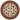 Oriental Weavers Ariana 117J3 Ivory and Red Round Accent Polypropylene Round Rug - 6' Round