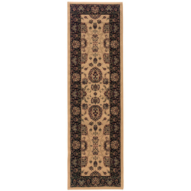 Oriental Weavers Ariana Ivory Hallway Runner Polypropylene Area Rug - 2'3" x 7'9"