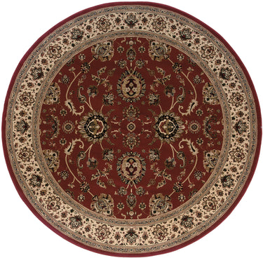 Oriental Weavers Ariana Red Round Accent Polypropylene Area Rug - 8' Round
