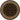 Oriental Weavers Ariana 271D3 Brown and Ivory Round Accent Medallion Round Rug - 6' Round