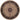 Oriental Weavers Ariana 095I8 Ivory and Black Round Accent Medallion Round Rug - 6' Round