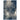 Aspen 2060L Blue Grey Shag Indoor Area Rug, Soft Microfiber Polyester, Modern Abstract