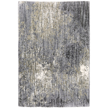 Oriental Weavers Aspen Grey 2060W Gray and Ivory Extra Large Room Anchor Polyester Area Rug - 9'10" x 12'10"